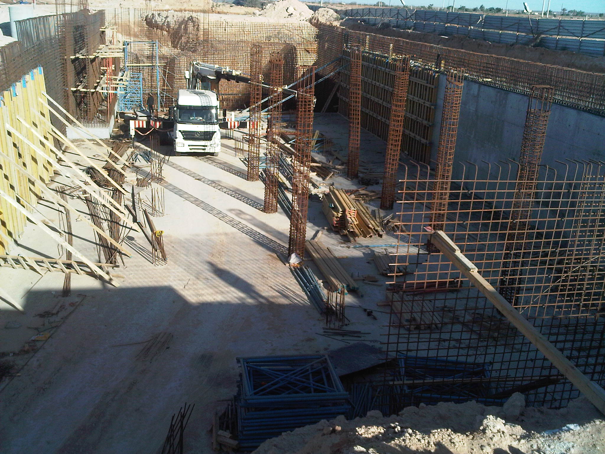 Al-Assa Projesi - Su Deposu 4.000 m3 - Zuwara / LIBYA